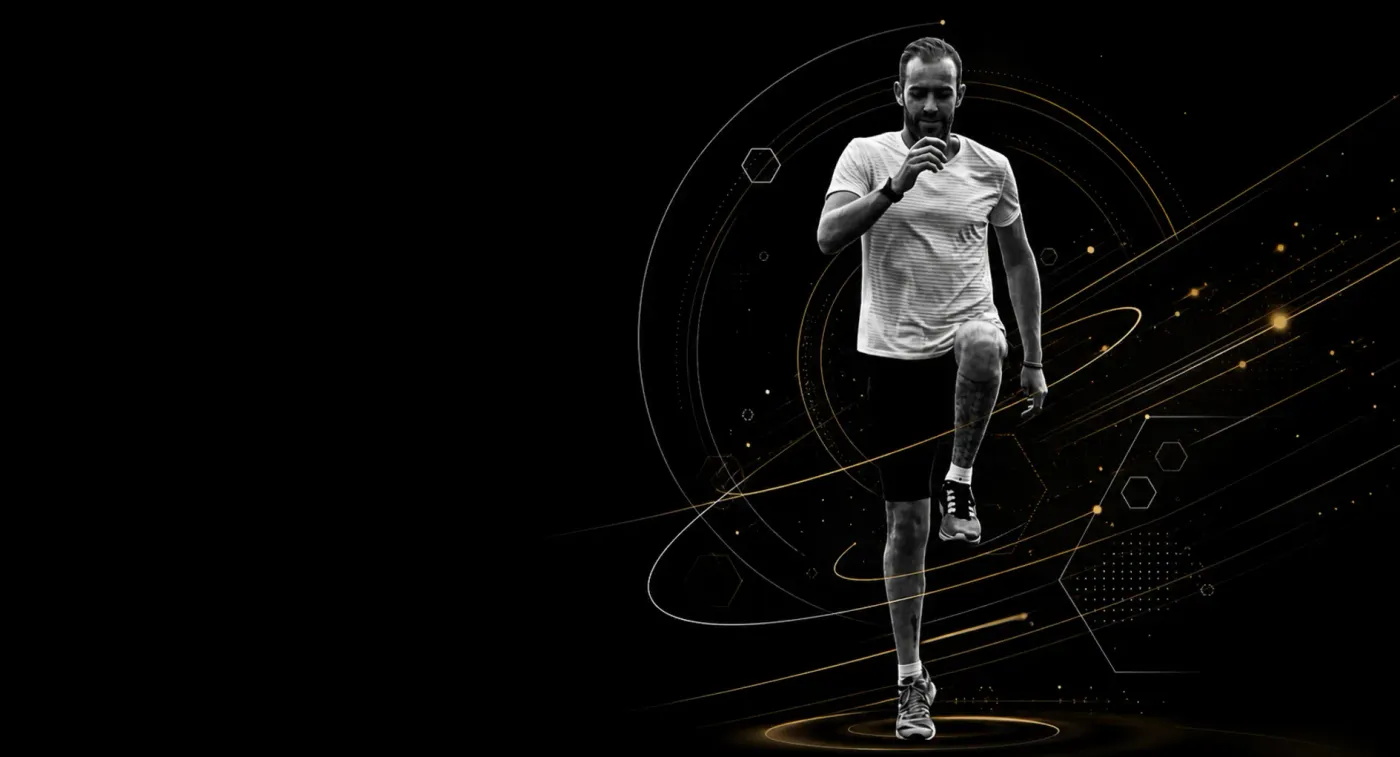 Kevin Renou, coach sportif diplômé d'état au Mans, en séance de coaching personnalisé